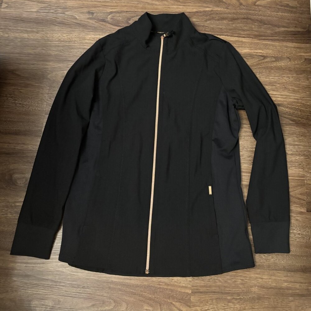 Cherokee zip front jacket size medium NEW